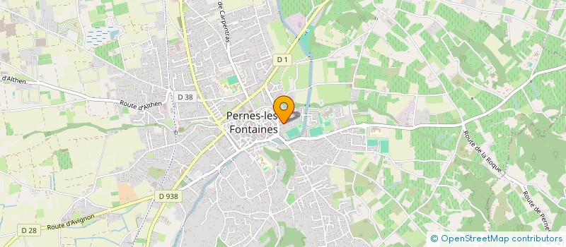 localisation de l'entreprise MADAME MURIEL AULAGNER  PERNES-LES-FONTAINES