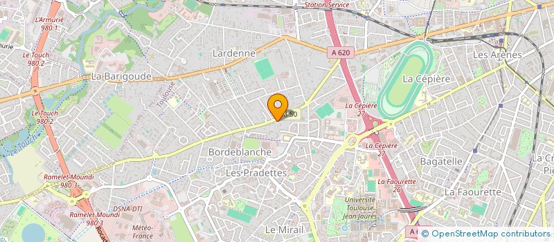 localisation de l'entreprise MADAME MURIEL AUSSENAC à TOULOUSE