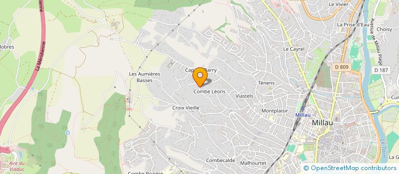 localisation de l'entreprise MADAME MURIEL AVEROS  MILLAU