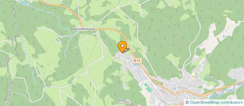 localisation de l'entreprise MADAME MURIEL BACHELARD  LE THOLY