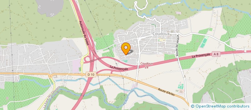 localisation de l'entreprise MADAME MURIEL BAILLON  COUDOUX