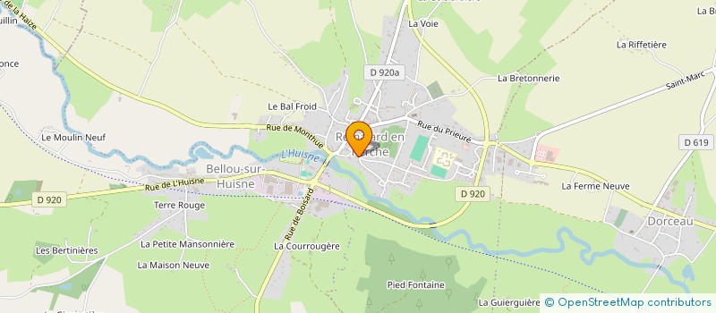 localisation de l'entreprise MADAME MURIEL BANSARD à REMALARD-EN-PERCHE