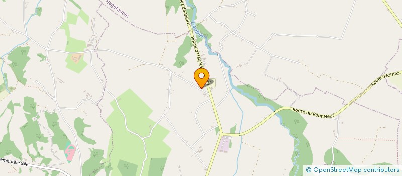 localisation de l'entreprise MADAME MURIEL BARDOUIN  ARTHEZ DE BEARN