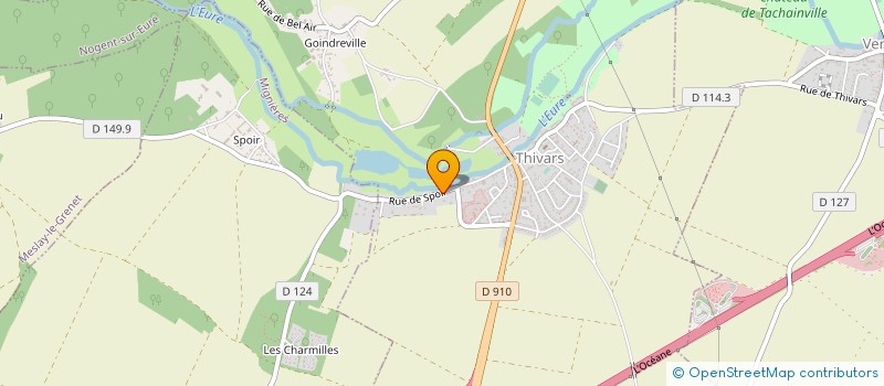localisation de l'entreprise MADAME MURIEL BAYON à MIGNIERES