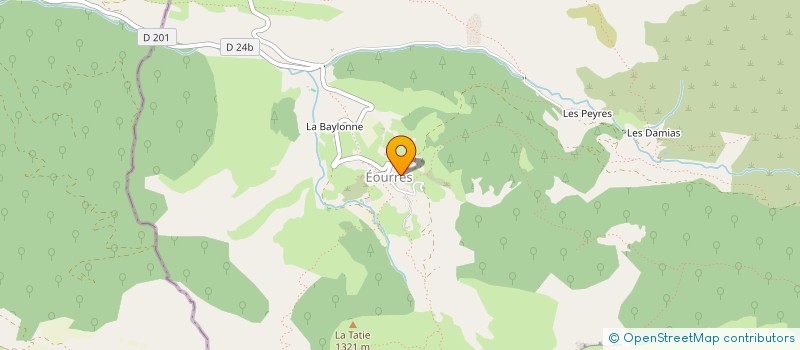 localisation de l'entreprise MADAME MURIEL BERARD  EOURRES