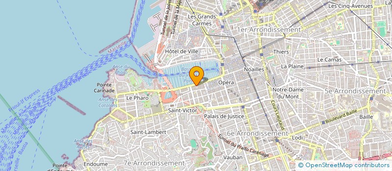 localisation de l'entreprise MADAME MURIEL BERNARDINI à MARSEILLE