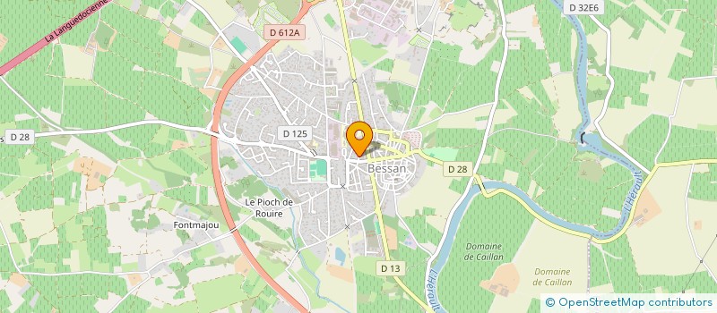 localisation de l'entreprise MADAME MURIEL BERNIER  BESSAN