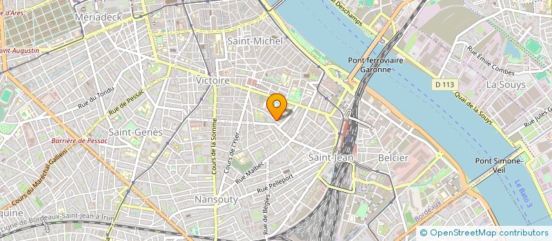 localisation de l'entreprise MADAME MURIEL BERRY  BORDEAUX