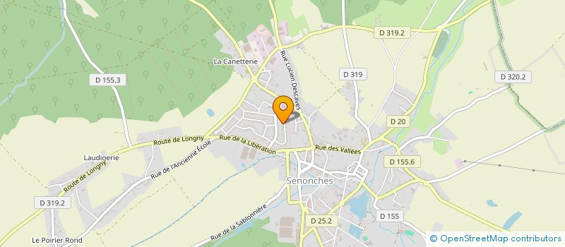 localisation de l'entreprise MADAME MURIEL BESOMBES à SENONCHES
