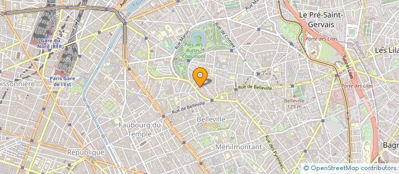 localisation de l'entreprise MADAME MURIEL BIENVENU  PARIS