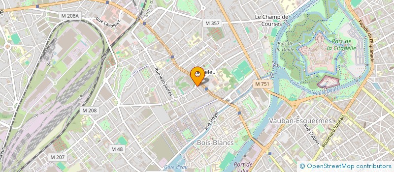localisation de l'entreprise MADAME MURIEL BILLAMBOZ à LILLE