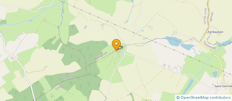 localisation de l'entreprise MADAME MURIEL BORDES  MENIGOUTE