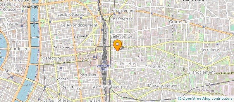 localisation de l'entreprise MADAME MURIEL BOUCHER à LYON