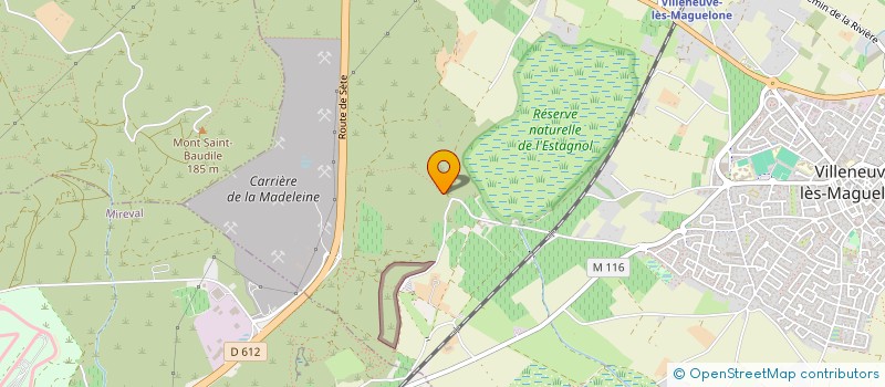 localisation de l'entreprise MADAME MURIEL BOULADOU  VILLENEUVE-LES-MAGUELONE