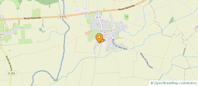 localisation de l'entreprise MADAME MURIEL BOURGEOIS  ANNOIRE