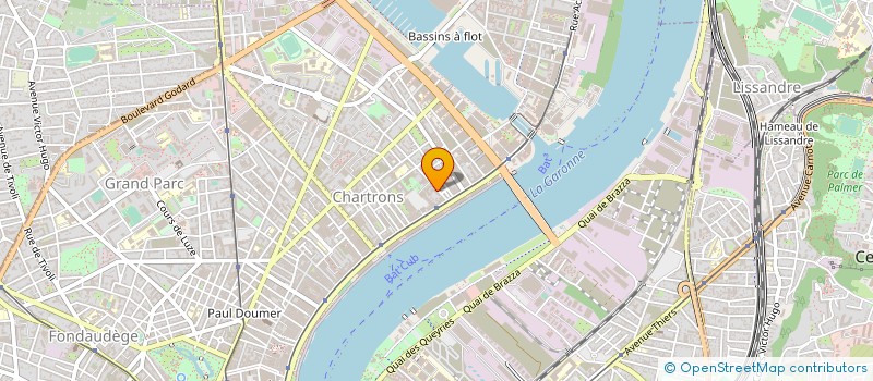 localisation de l'entreprise MADAME MURIEL BOUTRY  BORDEAUX