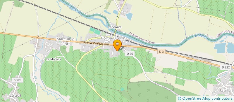 localisation de l'entreprise MADAME MURIEL BRACQUEMART  MAREUIL-LE-PORT