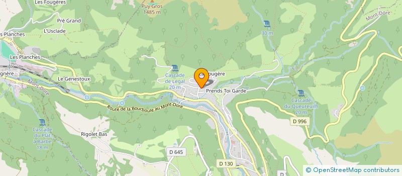 localisation de l'entreprise MADAME MURIEL BRANDELY à MONT-DORE