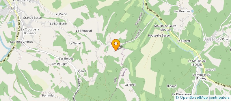 localisation de l'entreprise MADAME MURIEL BREHM  TOCANE-SAINT-APRE