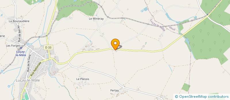 localisation de l'entreprise MADAME MURIEL BREIL à VILLENTROIS-FAVEROLLES-EN-BERRY