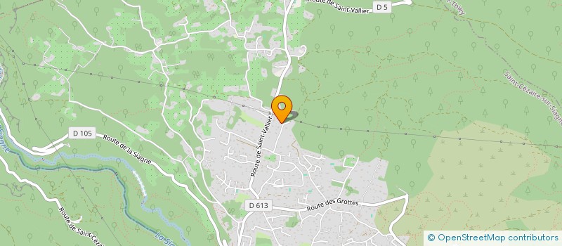localisation de l'entreprise MADAME MURIEL BREZZO à SAINT-CEZAIRE-SUR-SIAGNE