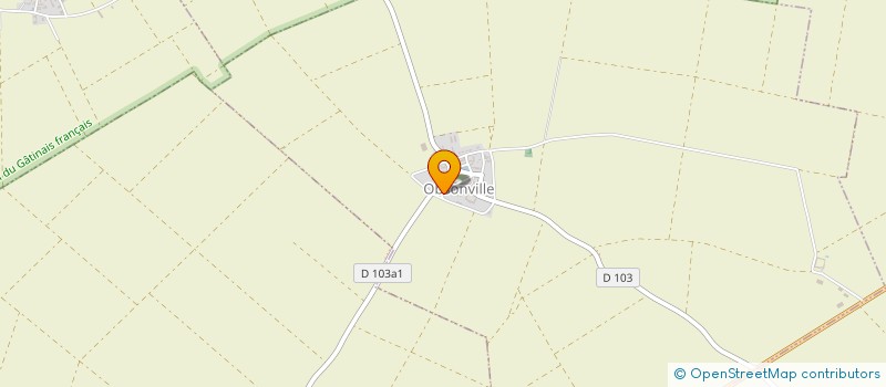 localisation de l'entreprise MADAME MURIEL BRIDET  OBSONVILLE