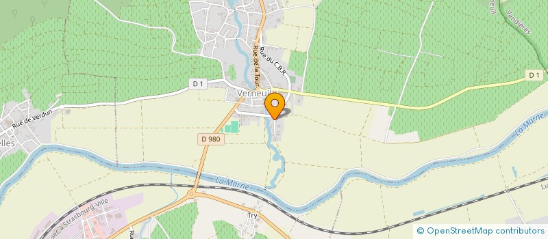 localisation de l'entreprise MADAME MURIEL BRION  VERNEUIL