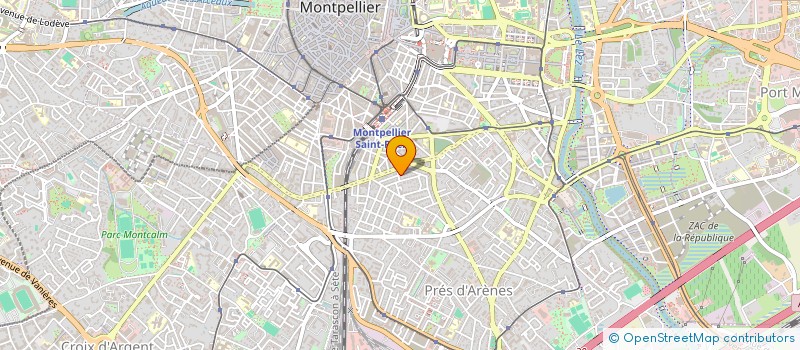 localisation de l'entreprise MADAME MURIEL BURKARTH à MONTPELLIER