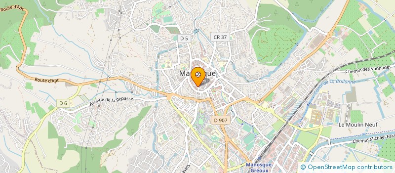localisation de l'entreprise MADAME MURIEL CALVO à MANOSQUE