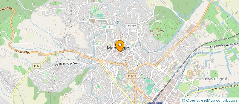 localisation de l'entreprise MADAME MURIEL CAMPINI à MANOSQUE