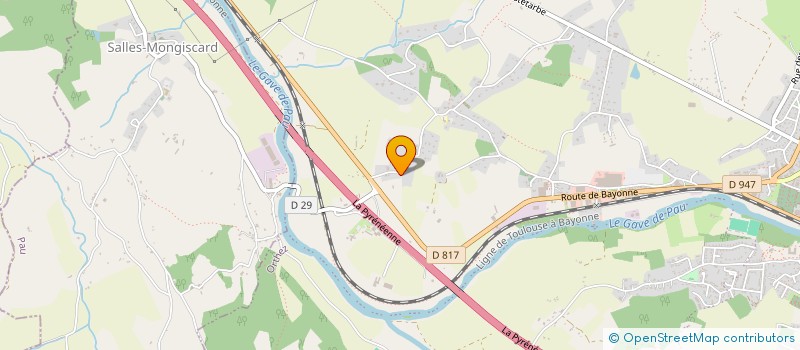 localisation de l'entreprise MADAME MURIEL CANGRAND  ORTHEZ