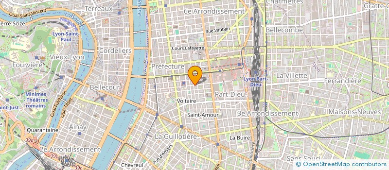 localisation de l'entreprise MADAME MURIEL CARROT  LYON