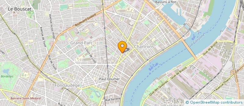 localisation de l'entreprise MADAME MURIEL CHAJES à BORDEAUX