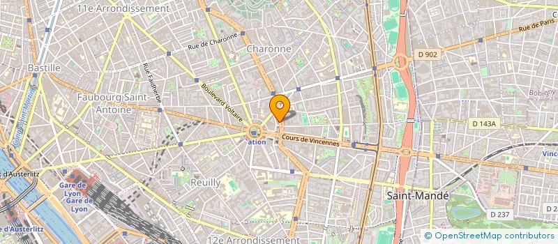 localisation de l'entreprise MADAME MURIEL CHAOUAT  PARIS