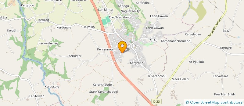 localisation de l'entreprise MADAME MURIEL CHATEL à CAVAN