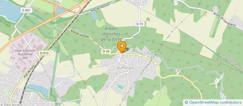 localisation de l'entreprise MADAME MURIEL CHENE à AUFFARGIS