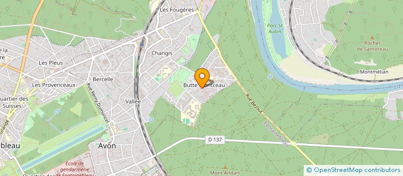 localisation de l'entreprise MADAME MURIEL CHEPY  AVON