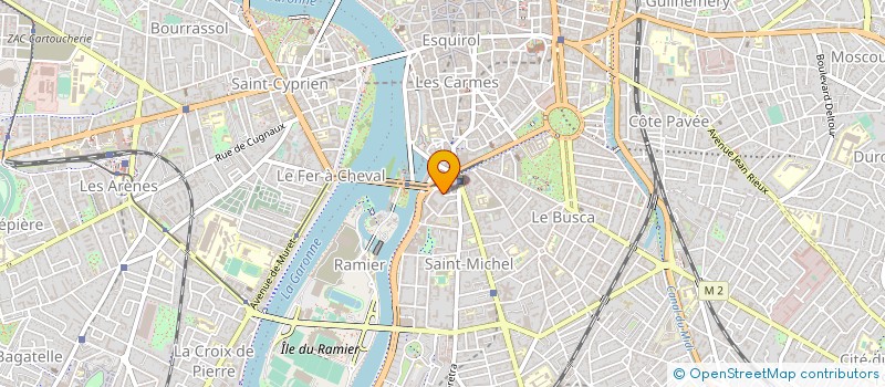 localisation de l'entreprise MADAME MURIEL CHOIZIT à TOULOUSE