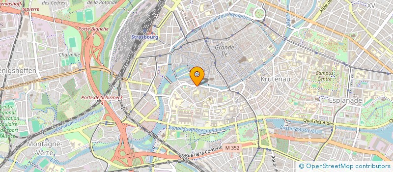 localisation de l'entreprise MADAME MURIEL CLAUSS à STRASBOURG