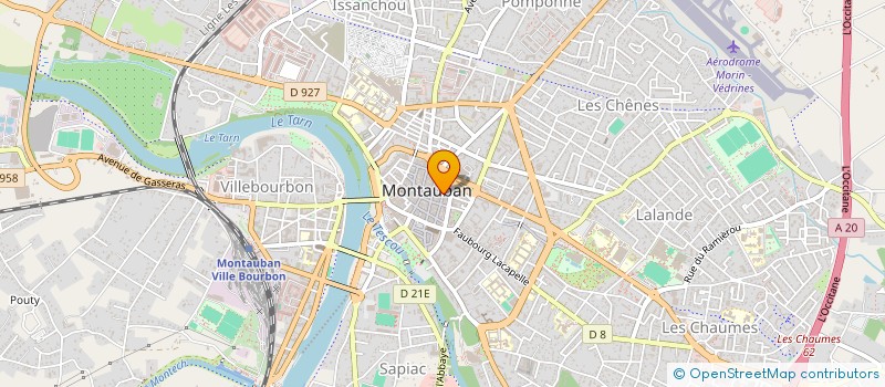 localisation de l'entreprise MADAME MURIEL CONTE  MONTAUBAN