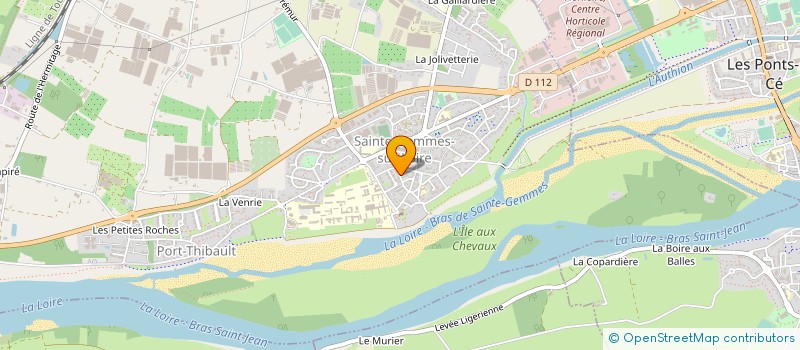 localisation de l'entreprise MADAME MURIEL CORDE à SAINTE-GEMMES-SUR-LOIRE