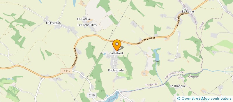 localisation de l'entreprise MADAME MURIEL CORRION  VERFEIL