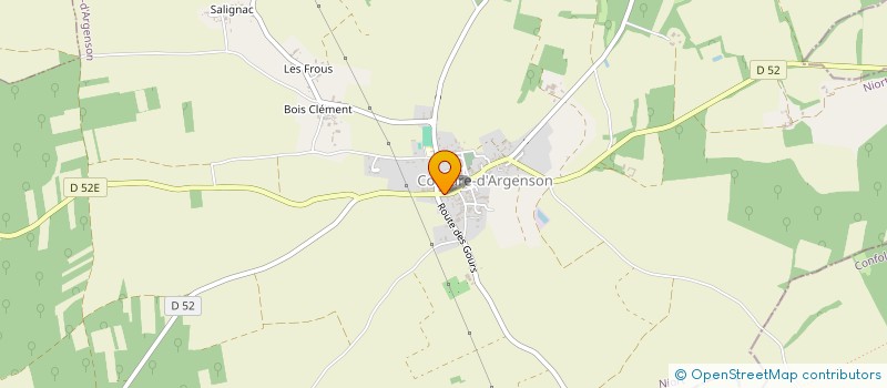 localisation de l'entreprise MADAME MURIEL COUPRIE  COUTURE-D'ARGENSON