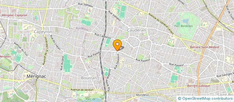 localisation de l'entreprise MADAME MURIEL COURTADE à BORDEAUX