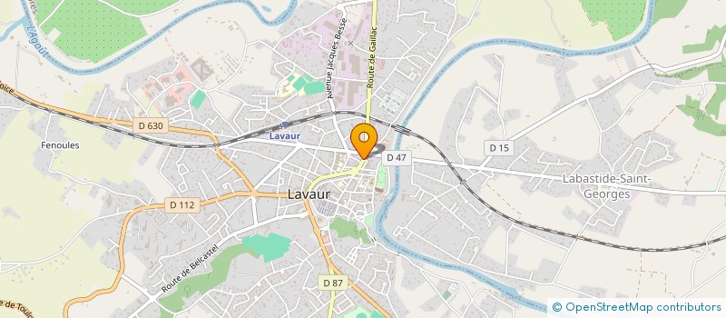 localisation de l'entreprise MADAME MURIEL DALOUBEIX  LAVAUR