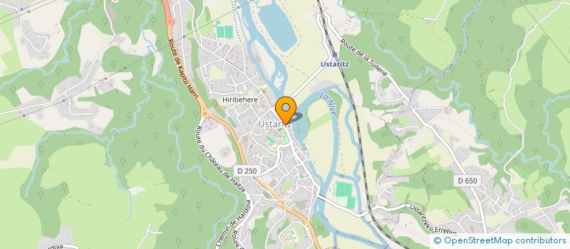 localisation de l'entreprise MADAME MURIEL DARCEL  USTARITZ