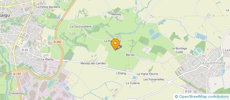 localisation de l'entreprise MADAME MURIEL DECOOPMAN  BOISSIERE DE MONTAIGU (LA)