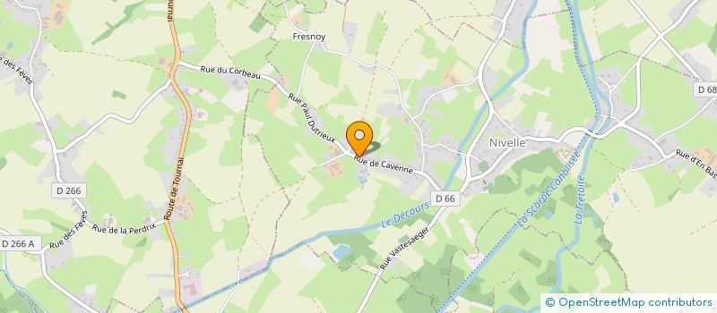 localisation de l'entreprise MADAME MURIEL DELOBEL  NIVELLE