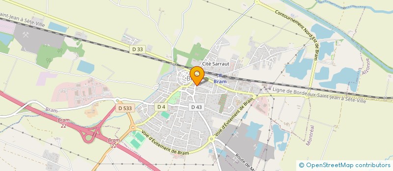 localisation de l'entreprise MADAME MURIEL DENUC  BRAM