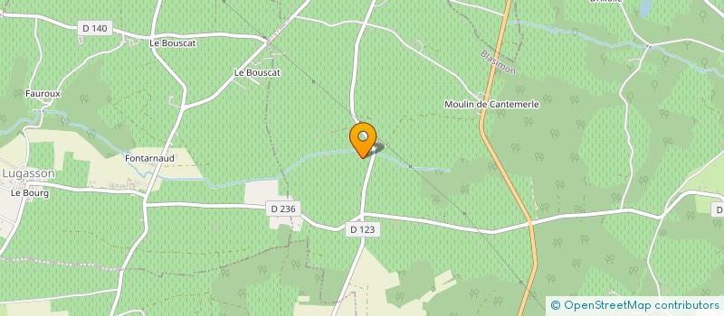 localisation de l'entreprise MADAME MURIEL DRILLOLE  SAUVETERRE-DE-GUYENNE